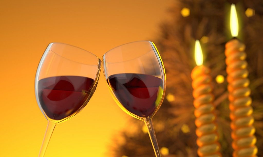 wine, glasses, toast