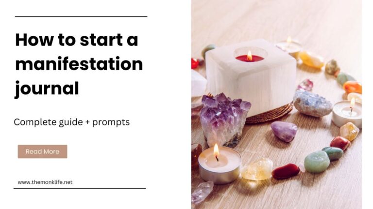 How to start a manifestation journal + free prompts