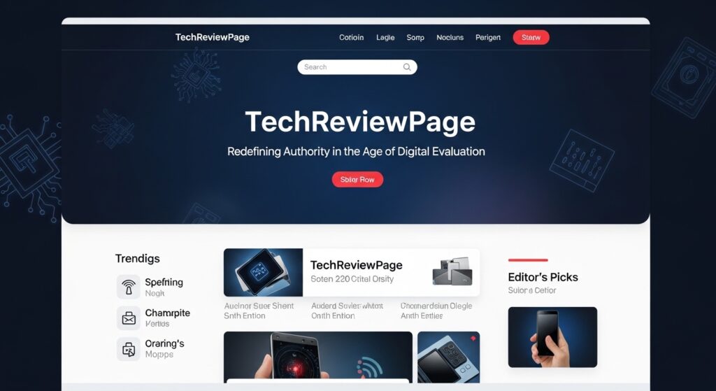 TechReviewPage: Redefining Authority in the Age of Digital Evaluation
